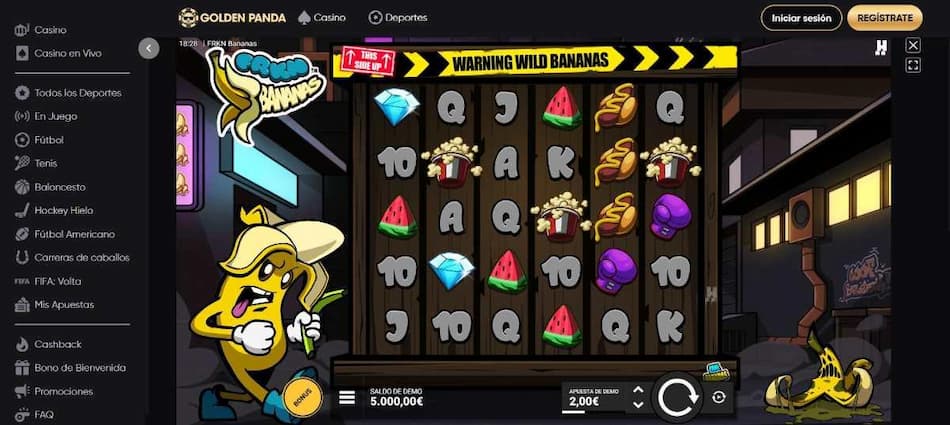 FRKN Bananas + Golden Panda